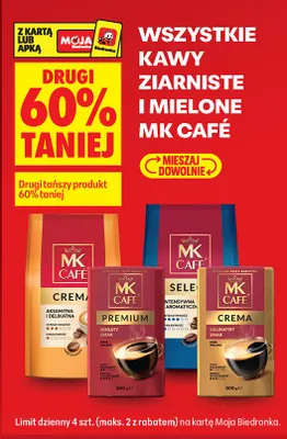 Kawa ziarnista Crema promocja w Biedronka