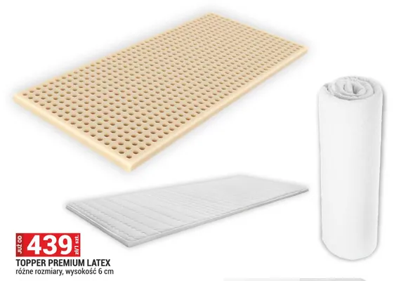 Topper Premium Latex promocja w Merkury Market
