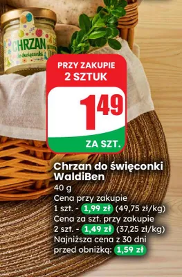 Chrzan do święconki  promocja w Dino