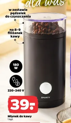 Młynek do kawy Smarty promocja w Netto
