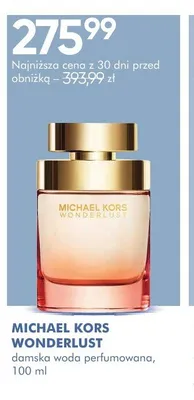 Damska woda perfumowana MICHAEL KORS WONDERLUST promocja w Super-Pharm