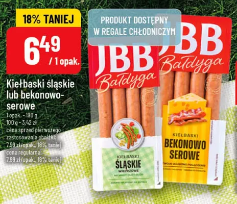Kiełbaski śląskie promocja w POLOmarket