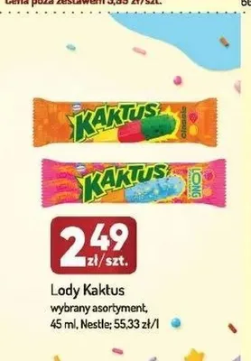 Lody Kaktus Classic promocja w Avita