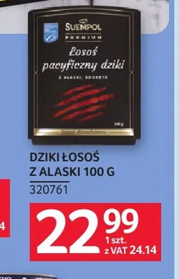 Dziki łosoś z Alaski Suempol promocja w Selgros