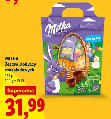 Zestaw słodyczy czekoladowych 162 g promocja w Lidl