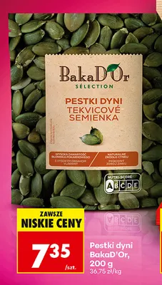 Pestki dyni BakaD'Or promocja w Biedronka