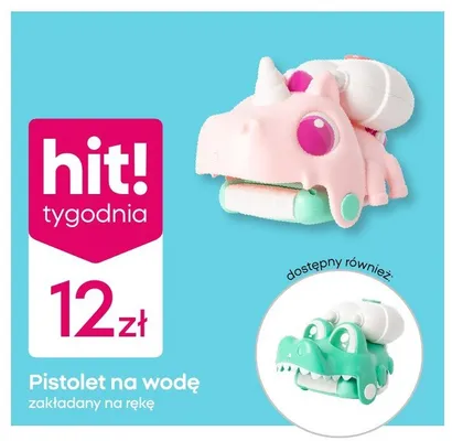 Pistolet na wodę zakładany na rękę promocja w Pepco