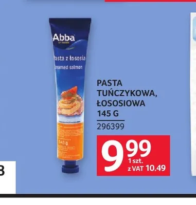 Pasta łososiowa Abba promocja w Selgros