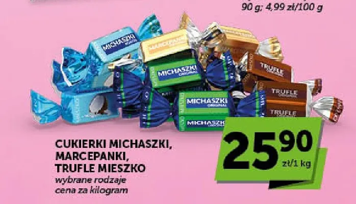 Cukierki Marcepanki Mieszko promocja w ABC