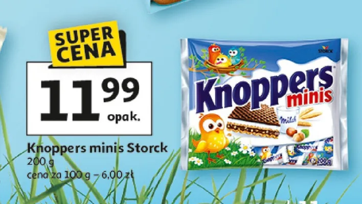 Knoppers minis Storck promocja w Auchan