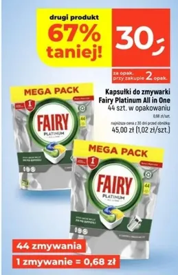 Kapsułki do zmywarki All in One promocja w Dealz