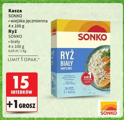Kasza wiejska jęczmienna promocja w Intermarche