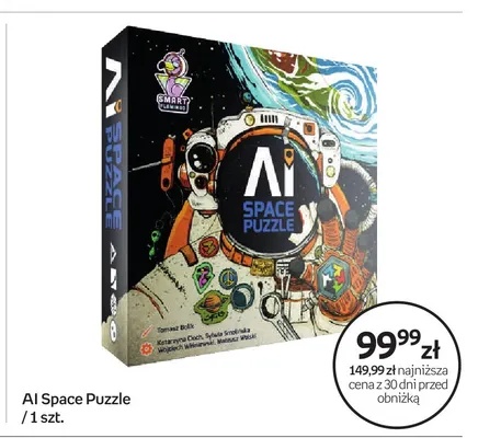 Gra AI Space Puzzle Smart Flamingo promocja w Empik
