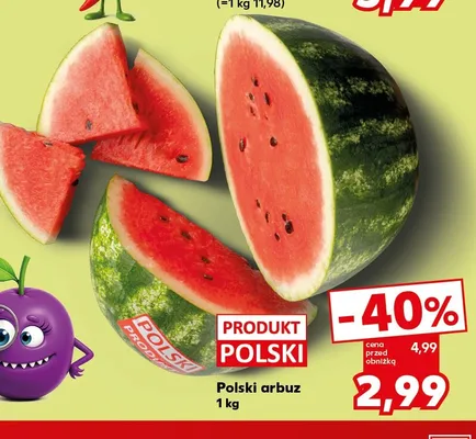 Arbuz polski promocja w Kaufland