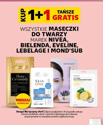 Maseczka do twarzy Lebelage Vitamin Solution Mask Pack promocja w Kaufland