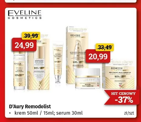 Serum D'Aury Remodelist Eveline Cosmetics promocja w Drogeria Kosmyk