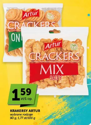Krakersy ARTUR promocja w ABC
