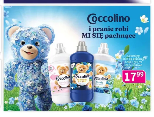 Płyn do płukania Coccolino Fresh promocja w Drogerie Polskie