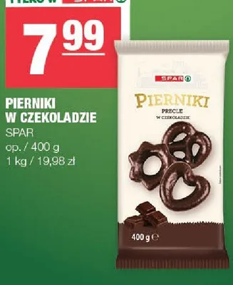 Pierniki w czekoladzie promocja w SPAR