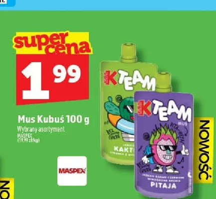 Mus Kubuś Kaktus promocja w TOPAZ