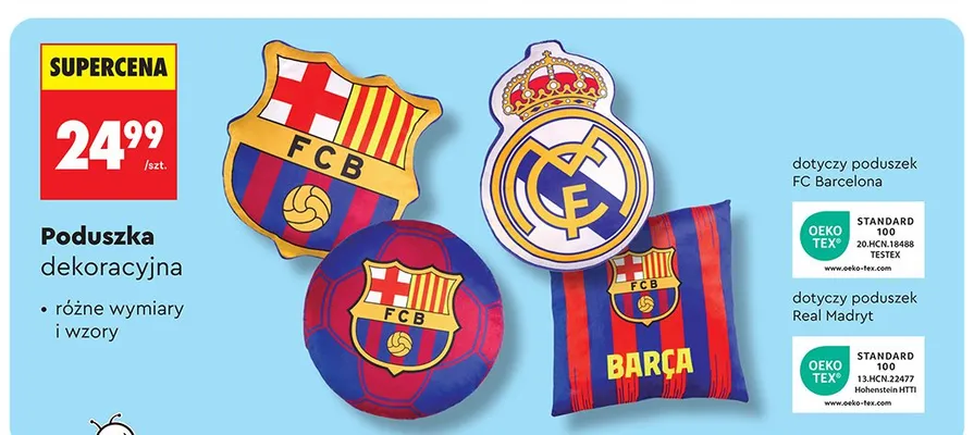 Poduszka dekoracyjna promocja w Biedronka