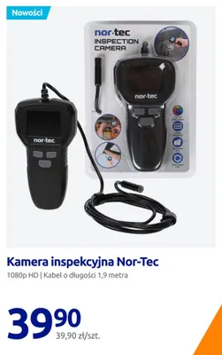 Kamera inspekcyjna Nor-Tec promocja w Action