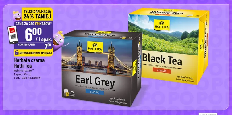 Herbata czarna Hatti Tea Classic promocja w POLOmarket