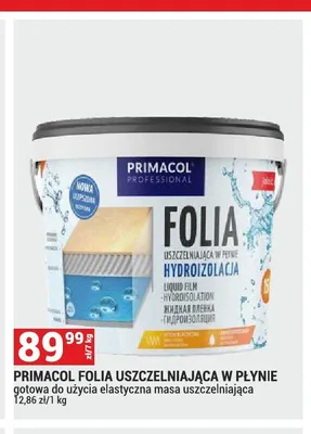 Folia uszczelniająca w płynie Primacol promocja w Merkury Market