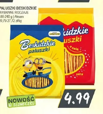 Paluszki Beskidzkie z solą promocja w Słoneczko