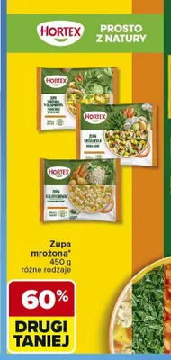 Zupa mrożona Hortex promocja w Carrefour