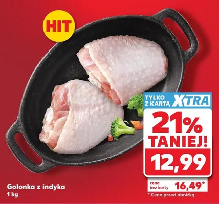 Golonka z indyka promocja w Kaufland