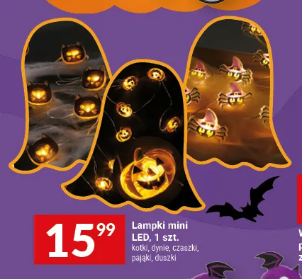 Lampki mini LED pająki promocja w Twój Market