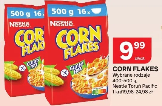 Corn Flakes promocja w Chorten