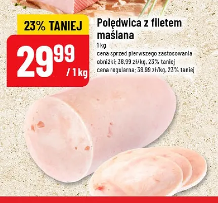Polędwica z filetem maślana promocja w POLOmarket