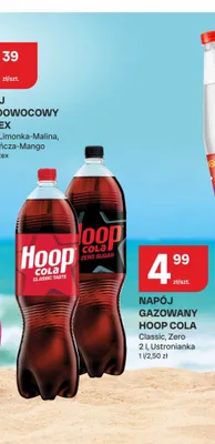 Napój gazowany Hoop Cola Classic promocja w Chorten