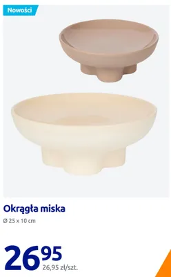 Okrągła miska promocja w Action