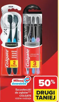 Szczoteczki do zębów różne rodzaje promocja w Carrefour