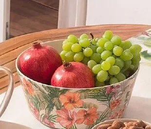 Salaterka plastikowa duża śr.25cm promocja w Pepco