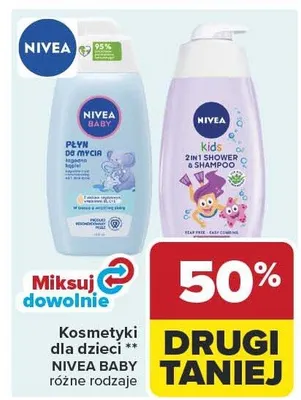 Płyn do mycia Nivea Baby łagodna kąpiel promocja w Carrefour