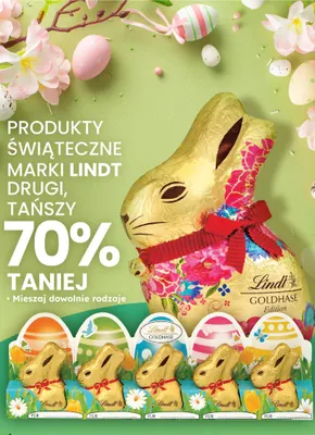 Produkty świąteczne drugi 70% taniej promocja w Dino