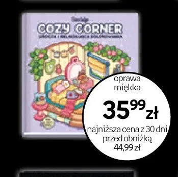 Książka Cozy Corner promocja w Empik