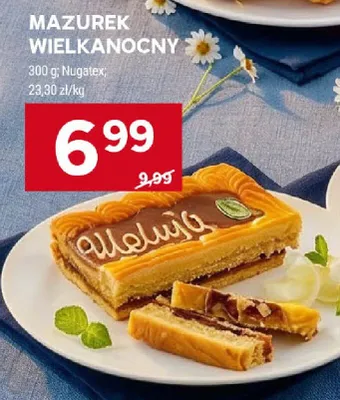 Mazurek wielkanocny promocja w Stokrotka