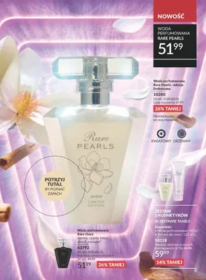 Woda perfumowana Rare Pearls - edycja limitowana promocja w AVON