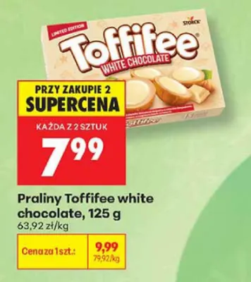 Praliny Toffifee White Chocolate promocja w Biedronka