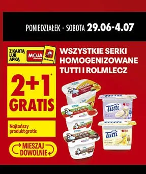 Serek homogenizowany Tutti promocja w Biedronka