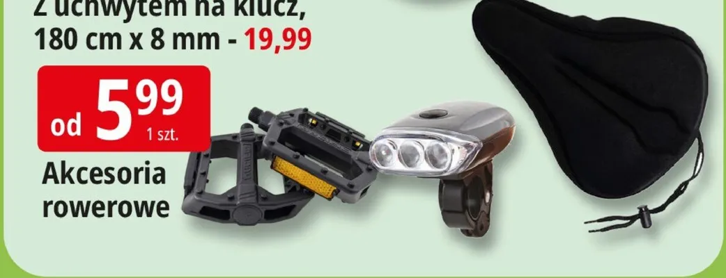 Akcesoria rowerowe promocja w Leclerc