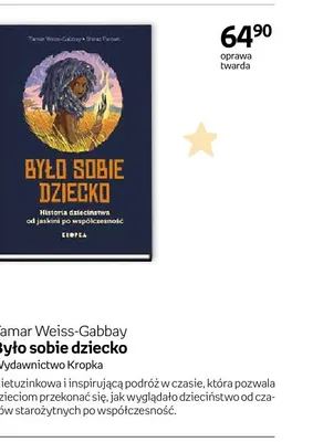 Książka Było sobie dziecko Tamar Weiss-Gabbay Wydawnictwo Kropka oprawa twarda promocja w Empik
