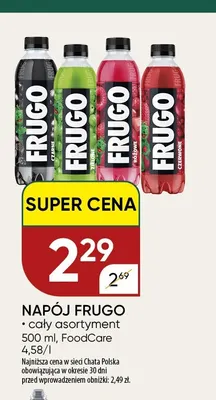 Napój Frugo promocja w Chata Polska
