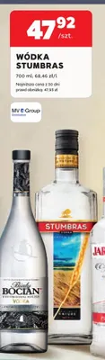 Wódka Stumbras promocja w Stokrotka