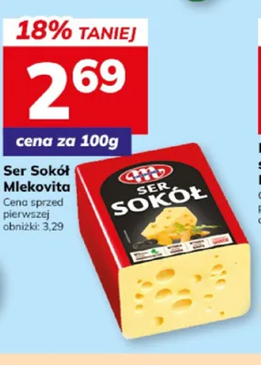 Ser Sokół Mlekovita promocja w Hitpol